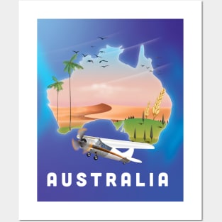 Australia Posters and Art